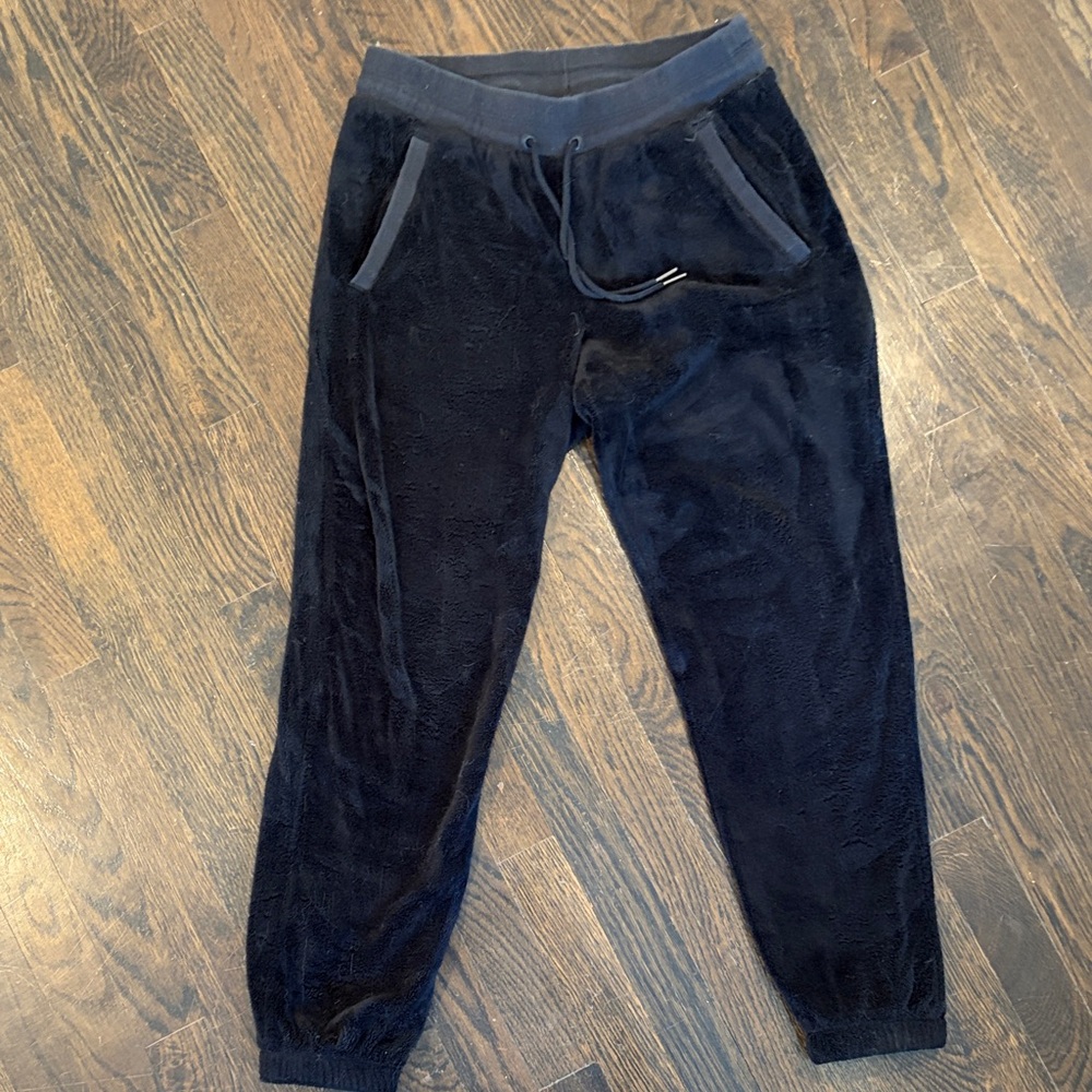 Athleta Black Textured Pants